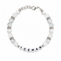 THE ICEMAN BEADED BRACELET