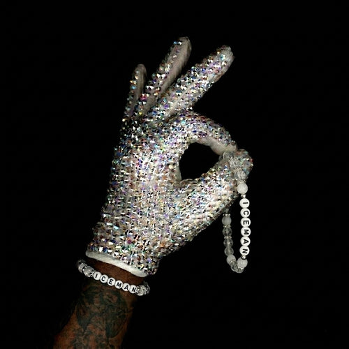 THE ICEMAN BEADED BRACELET